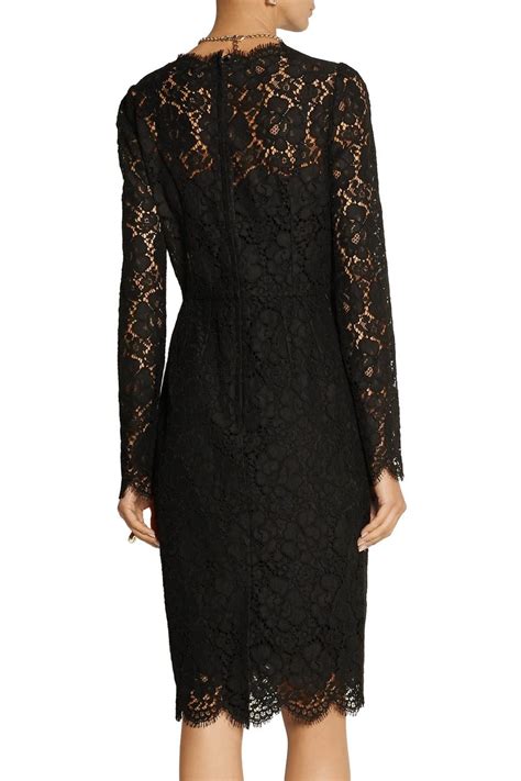 Kate Middletons Dolce And Gabbana Black Lace Dress