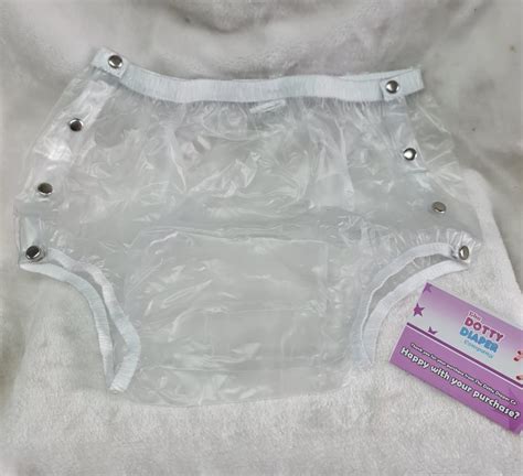 Doorzichtige Plastic Broek Pvc Luierluier Voor Volwassenen