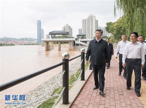 习近平在兰州考察央广网