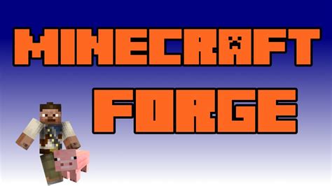 How To Install Minecraft Forge For Minecraft Youtube