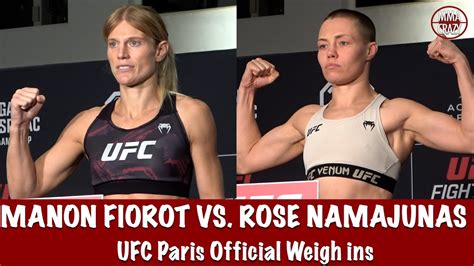 Ufc Paris Gane Vs Spivak Fiorot Vs Rose Namajunas Fight Night Hot Sex