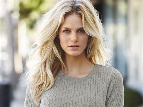 Wallpaper Model Blonde Long Hair Actress Sweater Fashion Supermodel Erin Heatherton