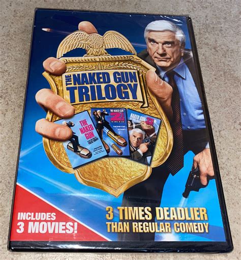 Naked Gun Trilogy Collection Dvd New Sealed Region Widescreen