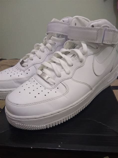 Nike Air Force Branco Cano Alto N T Nis Masculino Nike Usado