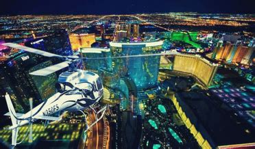 Helicopter Tour Vegas at Night | Red Rock Canyon Tours