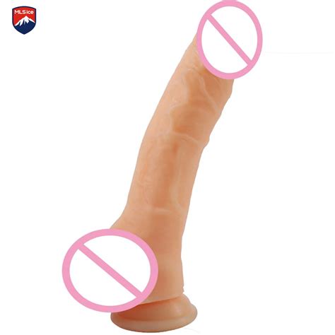 Mlsice Dildos Realistic Big Dildo Flexible Huge Penis With Strong