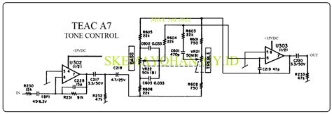 VARIOUS TONE CONTROL TEAC AUDIO SCHEMATICS COLLECTIONAUDIO SCHEMATICS