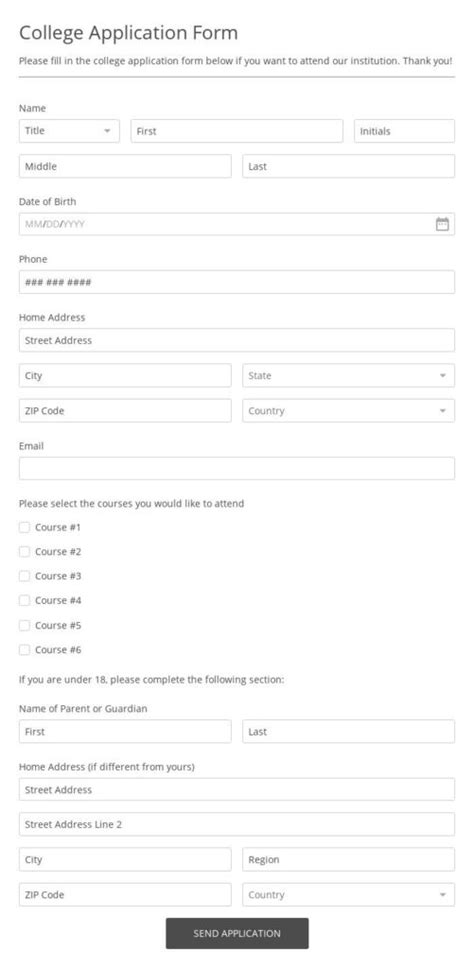 Craft Fair Application Form Template | 123 Form Builder