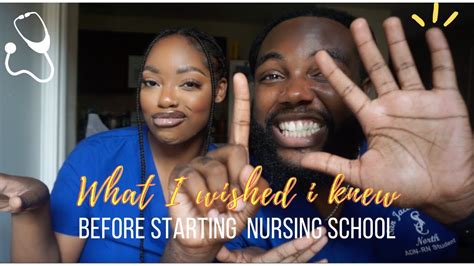 Things We Wish We Knew Before Starting Nursing School Youtube