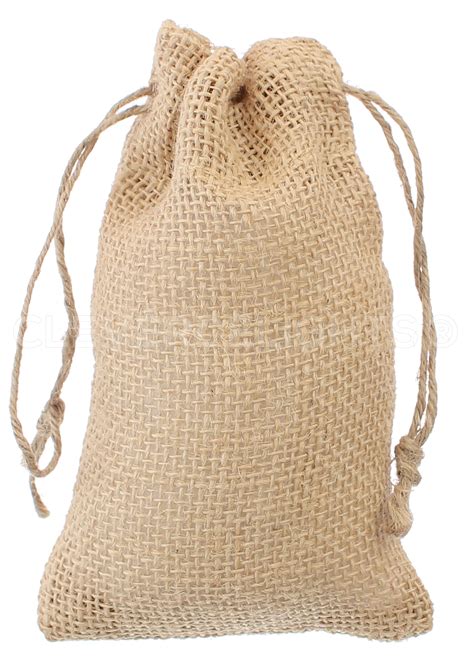 CleverDelights 4" x 6" Burlap Bags - 25 Pack - Natural Jute Burlap ...