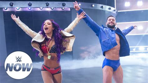 Finn B Lor Sasha Banks Get A Second Chance In Wwe Mixed Match