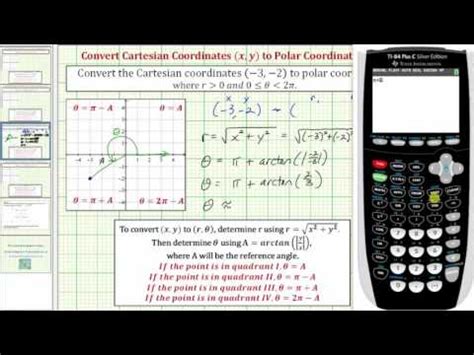 Ex Convert Cartesian Coordinates To Polar Coordinates Math Help From