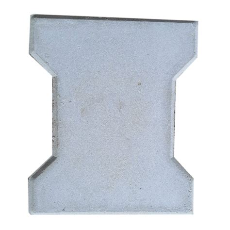 Concrete White Mm I Shape Paver Block Size Inch L W