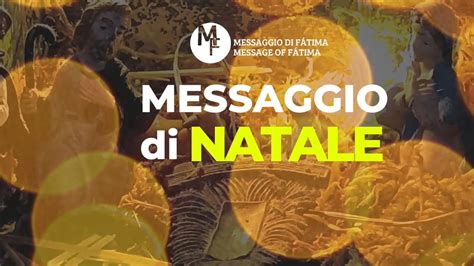 Messaggio Di Natale Youtube