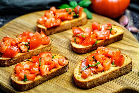 Bruschetta Der Klassiker Im Sommer