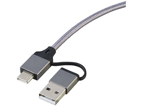 Callstel Multifunktions Ladekabel 2er Set 8in1 Lade Datenkabel USB