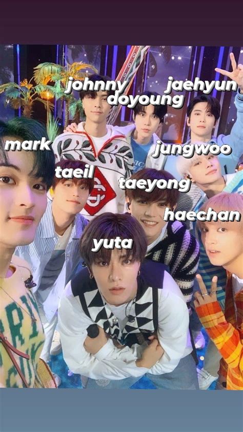 Nct 127 group photo with names – Artofit