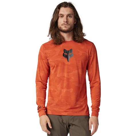 FOX Ranger Tru Drirelease Fietsshirt Met Lange Mouwen Heren Atomic