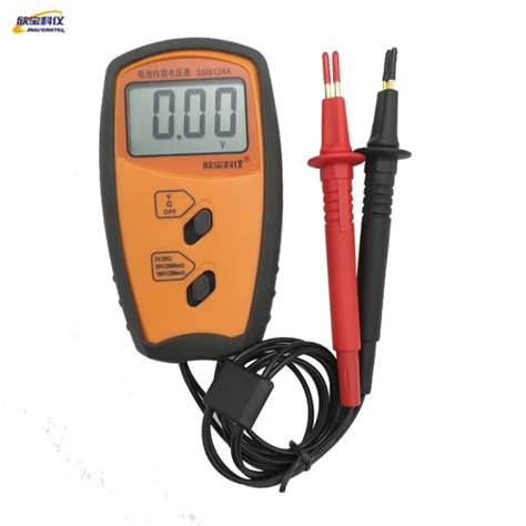 Battery Resistance Voltmeter Internal Impedance Meter LCD Rechargeable