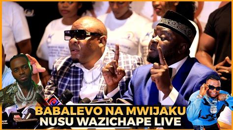 VIDEO Nusu Ngumi Zichapwe BABALEVO Na MWIJAKU Kisa DIAMOND Na HARMONIZE