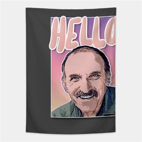 Uncle Leo HELLO Aesthetic Tribute Design - Hello - Tapestry | TeePublic