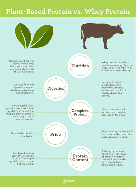 Plant Protein Vs Whey Protein What’s Better For You [infographic] Idealraw Whey Protein