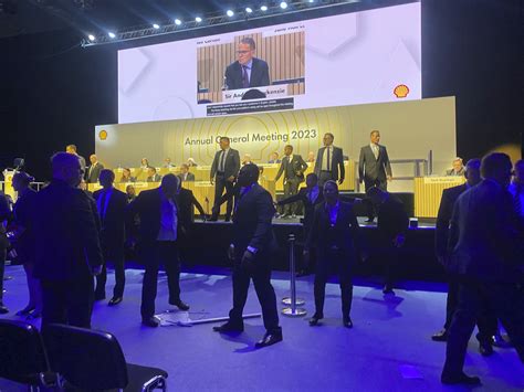 Shell CEO shielded by security as climate protesters storm AGM | FMT