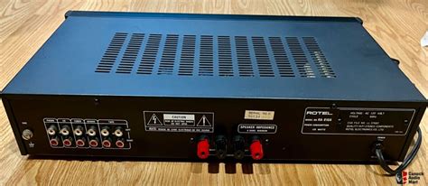 Rotel Ra A Integrated Amplifier Very Good Condition Photo