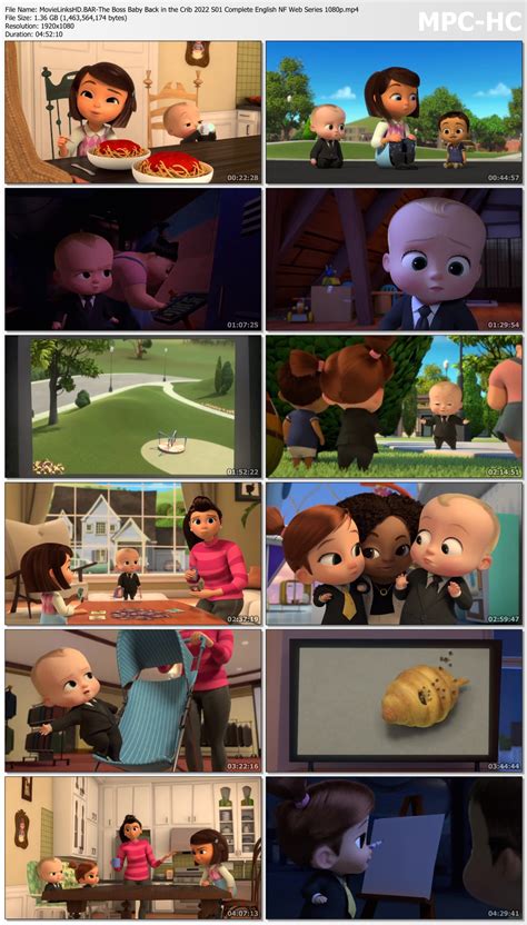 The Boss Baby Back In The Crib 2022 S01 Complete English NF Web Series