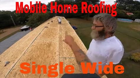 Mobile Home Roof Repair Alabama Of Youtube