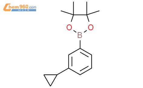 627526 56 1 2 3 环丙基苯基 4 4 5 5 四甲基 1 3 2 二氧杂环戊硼烷化学式结构式分子式mol 960化工网