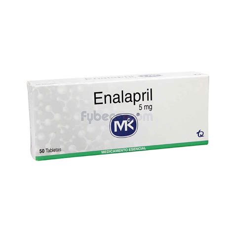 Enalapril Mk Tabs 5 Mg C 50 Suelta Fybeca