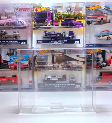 Amazon Guardtek Protector Case For Hot Wheels Team Transport Pieces Clear Transparent