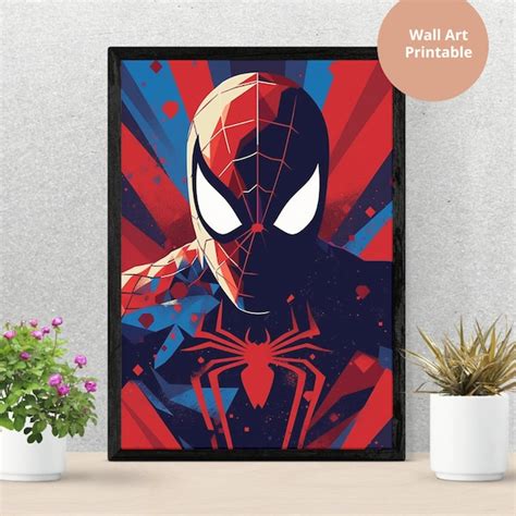 Spiderman Wall Art - Etsy