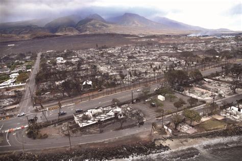 mt burned lahaina aerial v 8-10-23 | News, Sports, Jobs - Maui News