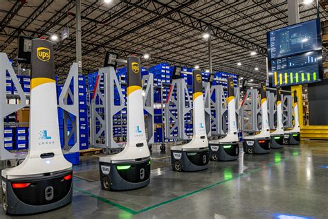 Automated robots for UPS request pickup starting next week 11