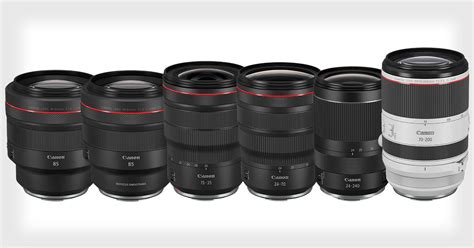 Canon Announces the Development of 6 New RF Lenses | PetaPixel