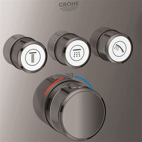 Grohe Grohtherm SmartControl Thermostat Mit 3 Absperrventilen Hard