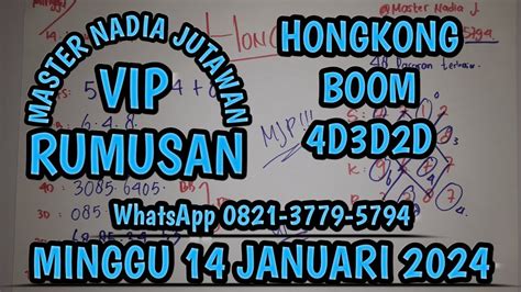 PREDIKSI HK 14 JANUARI 2024 BOCORAN TOGEL HONGKONG MALAM INI RUMUS