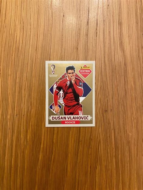 DUSAN VLAHOVIC GOLD Nicht Bronze Extra Sticker Panini Kaufen Auf