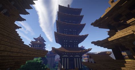 Senkaido Kunasaru Pagoda Minecraft Map