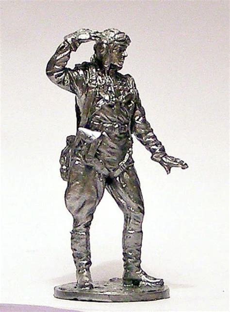 Игрушечные солдатики советский пилот 1941-1945 гг. 54 мм оловянные ...