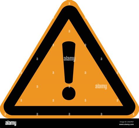 Icône de symboles d avertissement triangulaires jaunes Attention