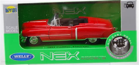 Welly 1953 Cadillac Eldorado Czerwony Skala 1 34 1 39 Ceny I Opinie