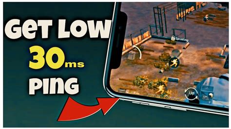 GET LOW PING IN PUBG MOBILE FIX HIGH PING PROBLEM ROARING ANISH