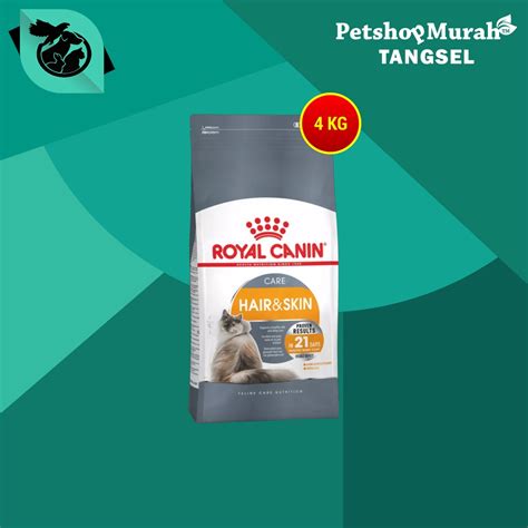 Jual Makanan Kucing Royal Canin Hair Skin 4 Kg Cat Food Hair Dan Skin