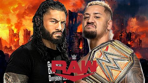 Roman Reigns Vs Solo Sikoa Wwe Raw Extreme Rules Otg Romanreigns Is