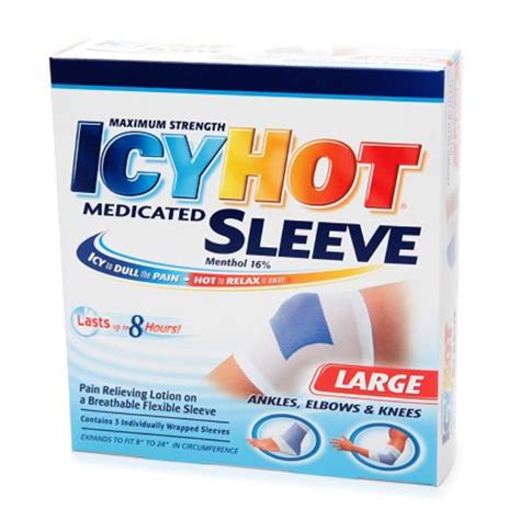 Icy Hot Medicated Sleeve Reviews