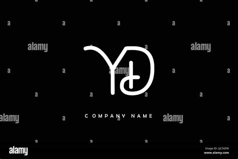 Yd Dy Alphabets Letters Logo Monogram Stock Vector Image Art Alamy