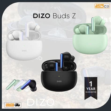 Jual DIZO by realme Buds Z TWS Bluetooth Earphone Low Latency Mode Game ...